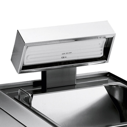 [4016104] Elemento modulares cocción inox ECFE-40 Capacidad (GN) 1 x GN 1/1-150 mm