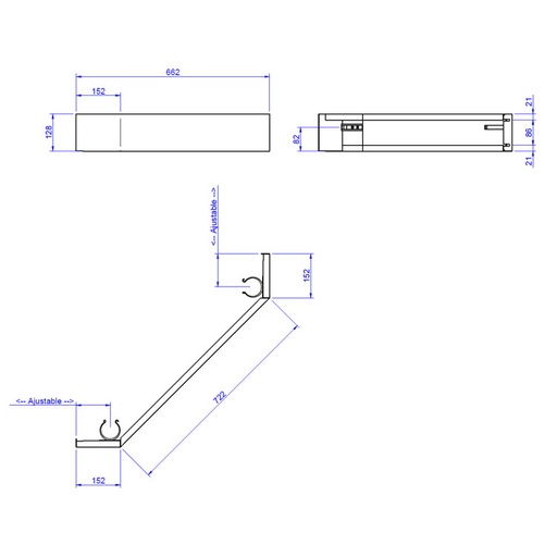 [19092539] Zócalo angular exterior 90º para self-service