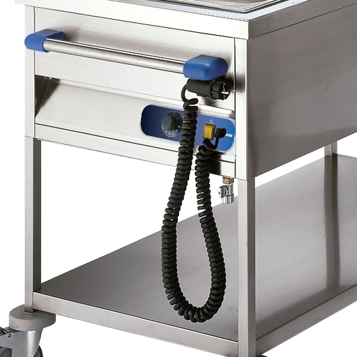 [19005581] Carro baño María GN 1/1 capacidad 3 recipientes