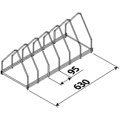 [19013992] Soporte para 6 bandejas
