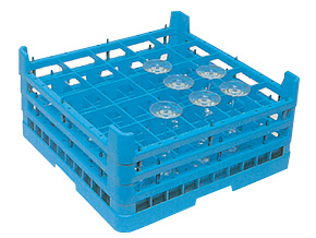 [19004338] Cesta para 25 vasos o copas 500x500 altura 200 mm