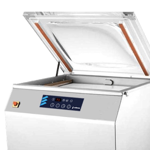 [19078431] Envasadora al vacío profesional de pie por sensor Busch doble barra 450 mm