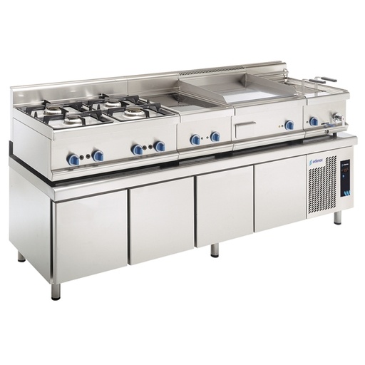 [19060774] Mesa refrigerada gastronorm altura 600 mm MPGB-180 HC 5C