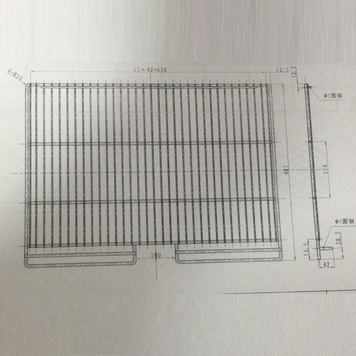 [19066971] Accesorio 1603 puertas inox PAE1600 655 x 481 mm
