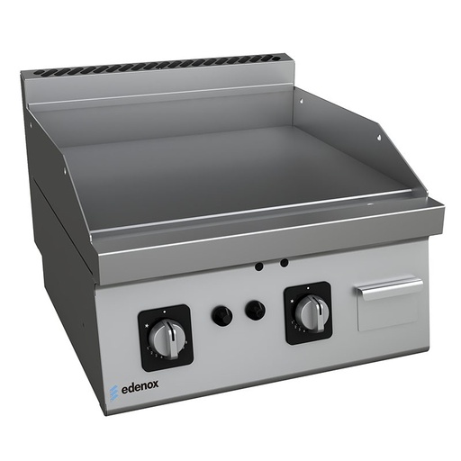 [19107807] Plancha fry-top inox SPCG-80 E 800 x 650 x 445 mm