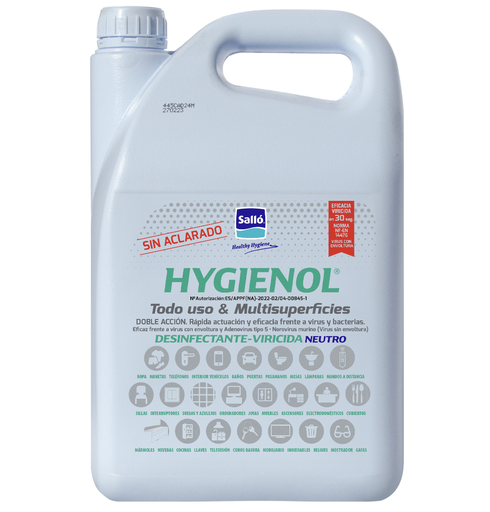 [478559] Hygienol, Desinfectante Viricida Neutro  Multiusos Multisuperficies