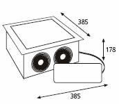 [19001562] Inducción encastrable 3500 W