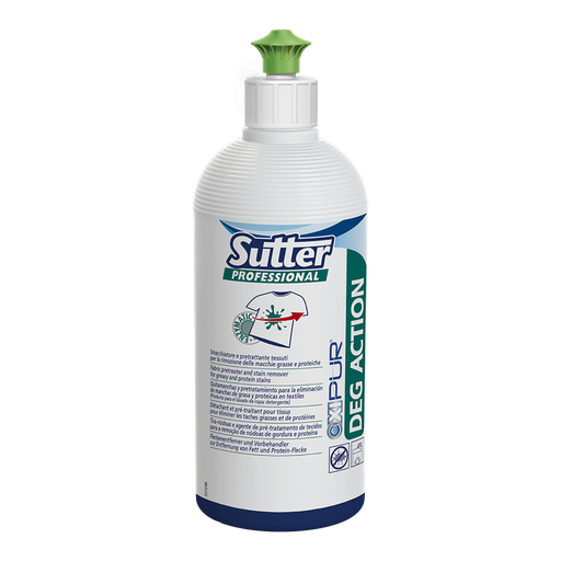 [563000] DEG ACTION, QUITAMANCHAS Y PRETRATAMIENTO PARA LA ELIMINACIÓN DE MANCHAS DE GRASA Y PROTEICAS EN TES