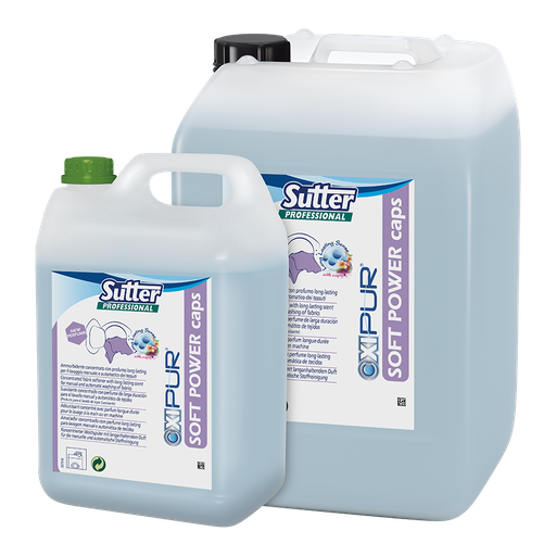 [573700] SOFT POWER CAPS, SUAVIZANTE PERFUMADO CON MICROCAPSULAS PARA  LAVADO MANUAL Y AUTOMÁTICO DE TEJIDOS
