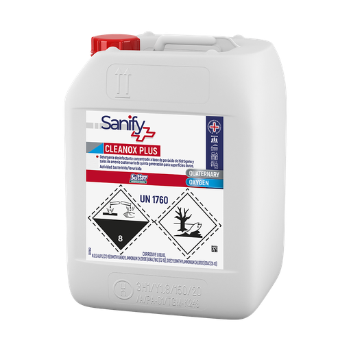 [574401] Cleanox Plus, Detergente Desinfectante Concentrado