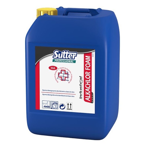 [443300] ALKACHLOR FOAM HA, ESPUMA DESENGRASANTE DESINFECTANTE