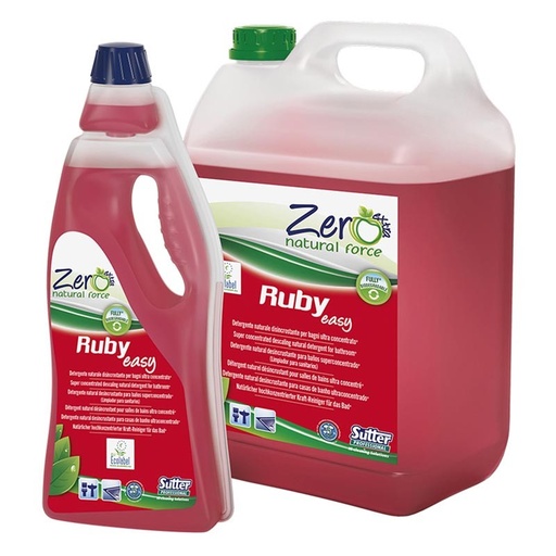 [442800] Ruby Easy Superconcentrado, Ecolabel, Detergente Natural Antical