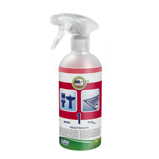 [826600] Botella Pulverizadora 500 Ml Bath-Ruby Easy-Restroom