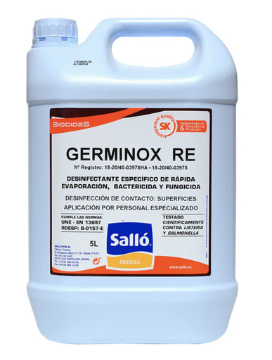 [455559] GERMINEX, DESINFECTANTE BACTERICIDA -FUNGICIDA MULTISUPERFICIES