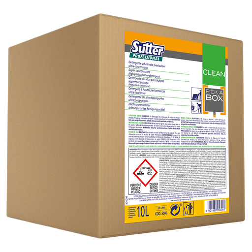 [561900] Pick A Box Clean, Detergente De Altas Prestaciones Superconcentrado