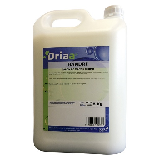 [608021] HANDRI, JABÓN DE MANOS DERMO DRIAA