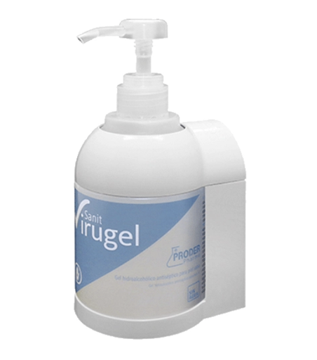 [0005596WH] Pgs 500 Blanco, Soporte Mural Para Envases De 500 Ml