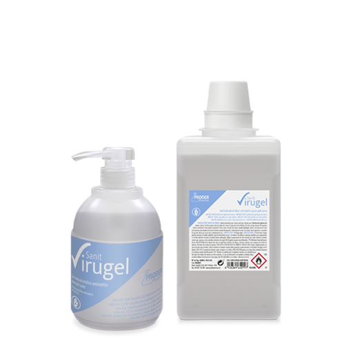 [9411300] SANIT VIRUGEL, GEL HIDROALCOHÓLICO ANTISÉPTICO PARA PIEL SANA 1L