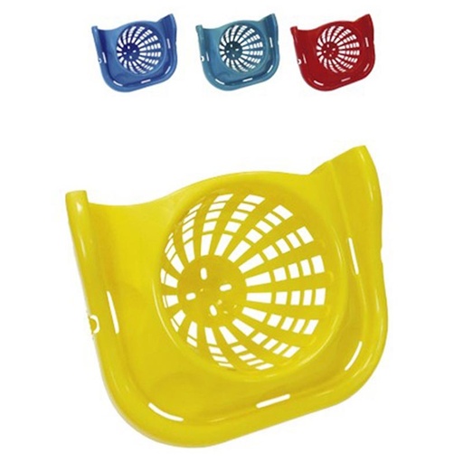 [04511AM] Escurridor Amarillo Para Cubo Oval