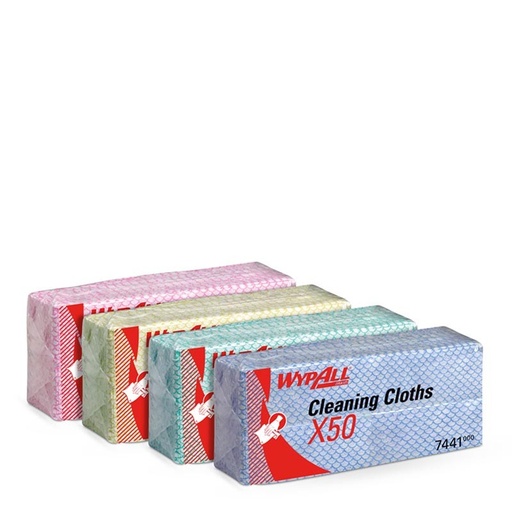 [7443000] BAYETAS WYPALL X50 INTERPLEGADAS 1 CAPA AMARILLO