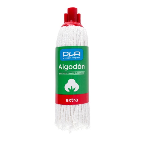 [P-119] FREGONA DE ALGODÓN BLANCO EXTRA 190 G