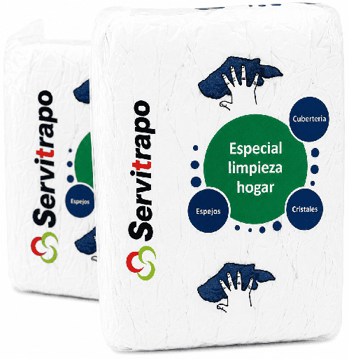 [DR0011] Paños Blancos Algodón  Bolsa 1 Kg