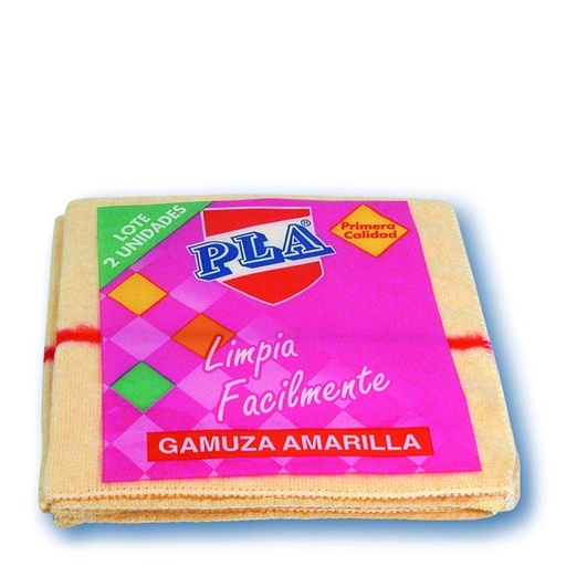 [P-704] Gamuza Polvo Amarilla