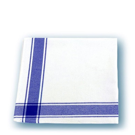 [P-817] Paño Cristal Blanco /Azul