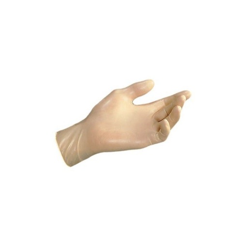 [304005M] GUANTES DE LÁTEX NATURAL SIN POLVO T-M