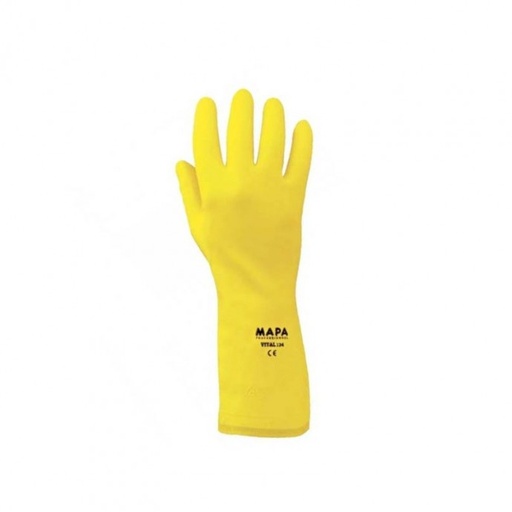 [MSP00124317/U] Guantes Látex Natural Vital 124 Protección Química T- 7 - 7 1/2