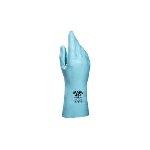[MSP00454317] Guantes Ultranitril Hipoalergénico 454 Protección Química T/7-71/2