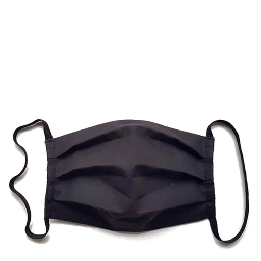 [304224BK] MASCARILLA NEGRA REUTILIZABLE HIDRO BLOCK DOBLE CAPA , PINZA NASAL