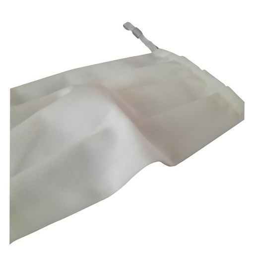 [304224WHT] MASCARILLA BLANCA REUTILIZABLE HIDRO BLOCK  DOBLE CAPA PINZA NASAL