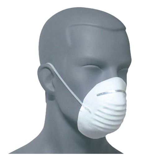 [DK04WC] MASCARILLA CÓNCAVA BLANCA ANTI POLVO