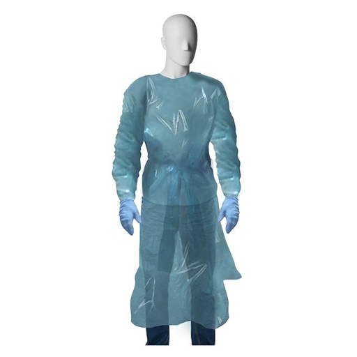 [304506] BATA DE PLÁSTICO AZUL APTA USO ALIMENTARIO