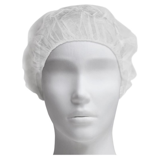 [304509WHT] GORRO BLANCO ECO DESECHABLES PLEGADO ACORDEÓN