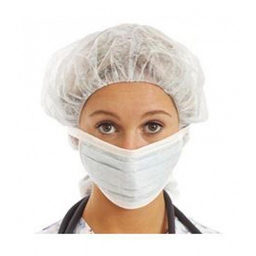 [01/02/020] Gorro Circular De Polipropileno Blanco