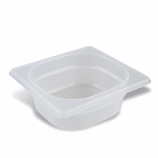 [PU1610P1] CUBETA DE POLIPROPILENO GASTRONORM 1/6 DE 100 MM
