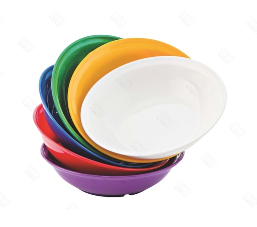 [105025BLUE] PLATO HONDO DE POLICARBONATO AZUL