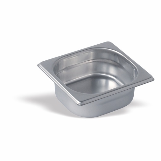 [PU161001] CUBETA INOX GASTRONORM 1/6 DE 100 MM