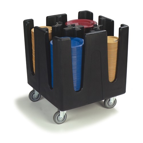 [ADS403] Carro Ajustable Para Platos Con 4 Divisores