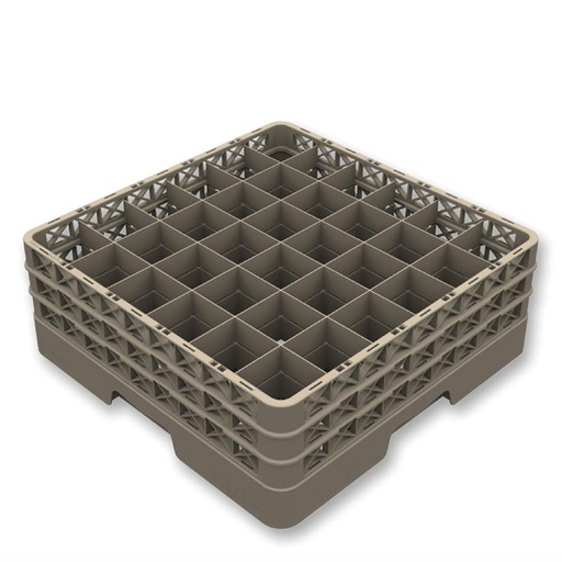 [PU5360E2] Cesta Flap Rack Abierta De 36 Compartimentos +2 Extensiones