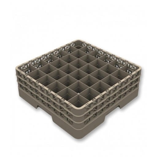 [PU5360E3F1] CESTA FLAP RACK ABIERTA DE 36 COMPARTIMENTOS + 3 EXTENSIONES