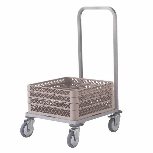 [PU80580] CARRO INOX PARA CESTAS CON ASA