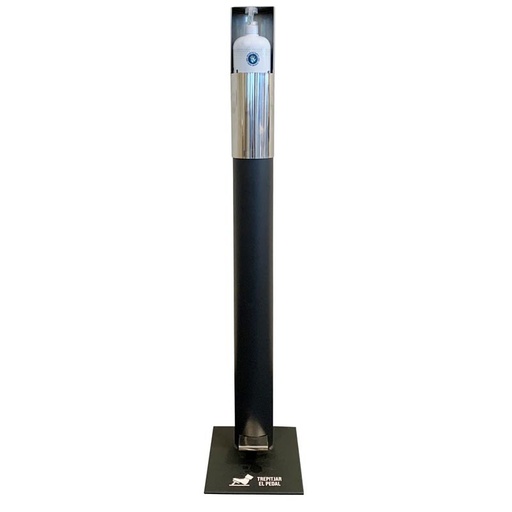 [405013BK] Columna Mecánica  Expendedora De Gel Hidroalcohólico