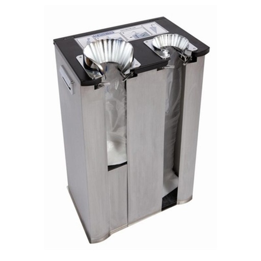[403002MS] ENFUNDADOR DE PARAGUAS DOBLE INOX SATINADO