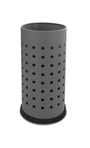 [116G] PARAGÜERO PERFORADO STANDARD CON DEPÓSITO INTERIOR 21 L ACERO PINTADO GRIS