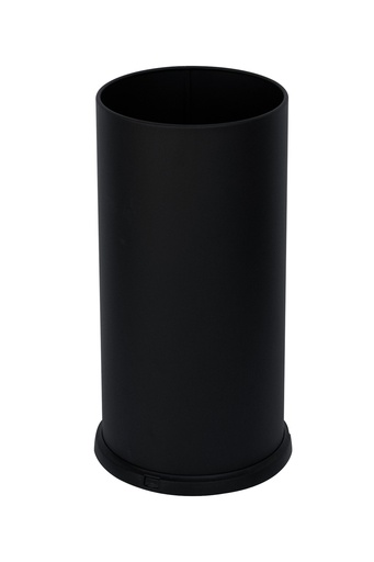 [581N] PARAGÜERO STANDARD CON DEPÓSITO INTERIOR 22 L ACERO PINTADO NEGRO