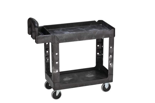 [FG450058BK] Carro De Trabajo Con Estantes Con Bordes S