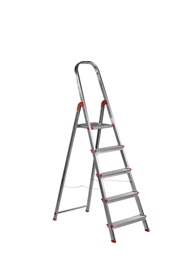 [UNI056355] Escalera Aluminio Rosler Unica 5 Peldaños